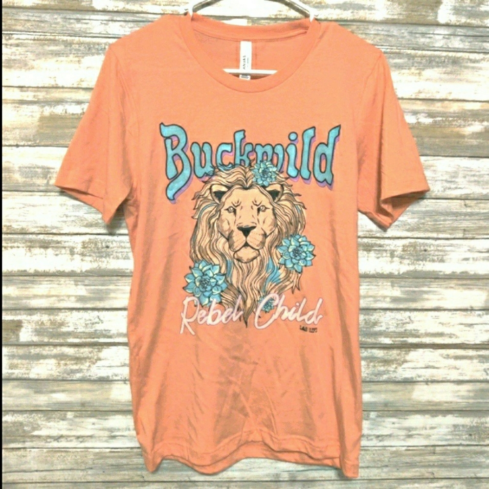 Boho Rebel Child Lion Graphic Tee - Picture 3 of 4